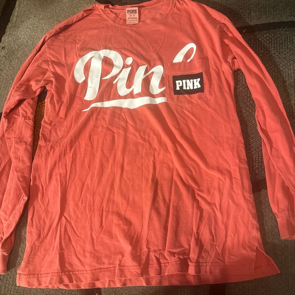 PINK Victoria's Secret Coral Tee
